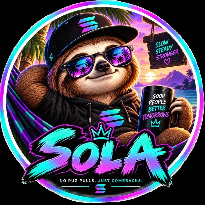 Sola, the sloth and steady one